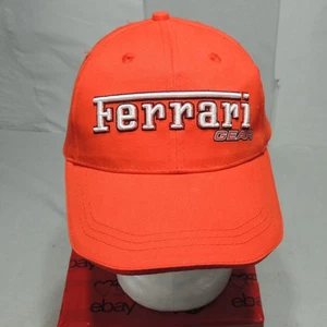 Official Ferrari Gear Classic Cap Red Adjustable Cap Hat - Picture 1 of 11