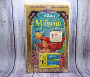 RARE Disney The Little Mermaid VHS Tape New Sealed Masterpiece Special Cartoon - Bild 1 von 5