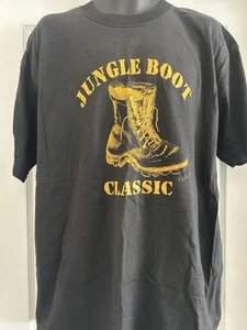 Camiseta clásica militar Jungle Boot Gildan negra - Imagen 1 de 5