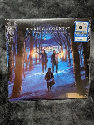 For King & Country - A Drummer Boy Christmas Metallic Silver Vinyl 2 LP NEW — 第 1/4 张图片