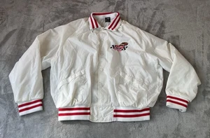 Giacca nylon vintage Kelloggs Corn Flakes Racing Terry Labonte NASCAR cappotto X- Large - Foto 1 di 12