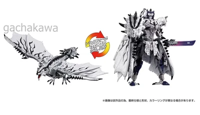 PSL Monster Hunter x Transformers TAKARA TOMY Silver Rathalos Prime Japan New - Image 1 of 4