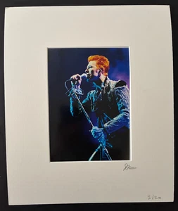 David Bowie Rockpalast Loreley Germany 1996 Original Colour  Photo *Steve Smith - Picture 1 of 3
