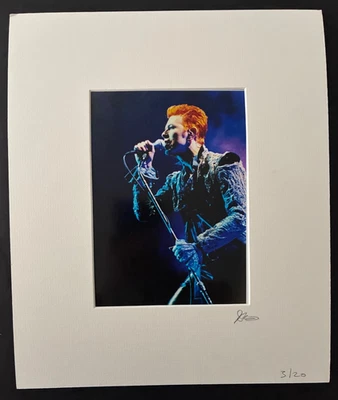 David Bowie Rockpalast Loreley Germany 1996 Original Colour  Photo *Steve Smith - Image 1 of 3