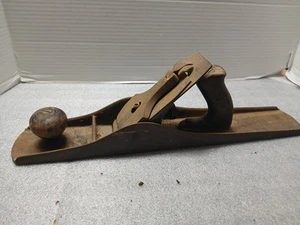 VINTAGE FULTON WOOD PLANE 18" WITH SMOOTH BOTTOM - Picture 1 of 9
