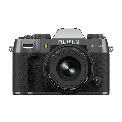 FUJIFILM X-T50 Anthrazit + XF16-50MMF2.8-4 R LM WR Objtekiv Kit Spiegellose Syst - Bild 1 von 3