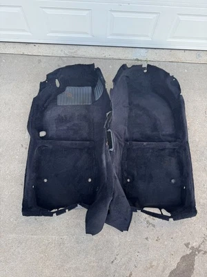 Juego de alfombras interiores de conductor Toyota MR2 1991-99 negras OEM derecha izquierda SW20 Foto 1 de 4