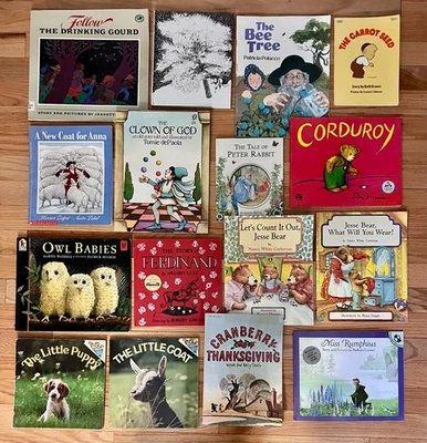 Picture Book Lot of 20 Five in a Row Before FIAR Volume 1 2 3 Home School - Image 1 of 2