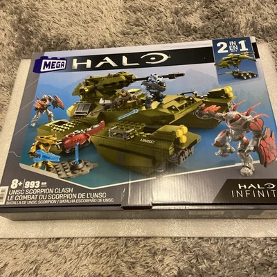 2021 MEGA Halo Infinite HHC42 UNSC Scorpion Clash BNIB Sealed - Image 1 of 4