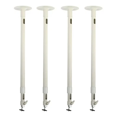 VIDEO SECURITY SOLUTIONS 4 x Security IP Camera Ceiling Mount Brackets 24"-40" Adjustable Tilt Swivel 1pi