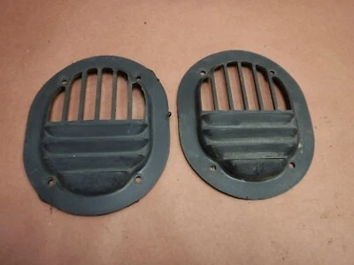 Jeep Wagoneer J10 J20 Kick  Panel  Fresh  Air Duct Vent Cover Set Pair Free Ship - Image 1 of 3