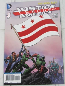 Justice League of America #1dc Apr. 2013 DC Comics Distric of Columbia Flag Vari - Picture 1 of 2