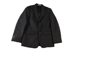 Big Boys Striped Suit Top by Geoffrey Beene Size 12 Regular Black - Picture 1 of 6