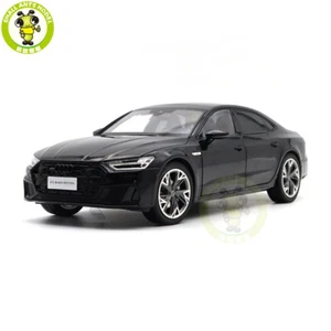 1/18 Audi A7L A7 2021 Black Diecast Model Toys Car Gifts For Friends Father - Picture 1 of 14