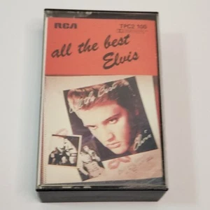 Elvis Presley All The Best From Elvis 2 Cassette Tape Set RCA TPC2100 Fatbox - Picture 1 of 6
