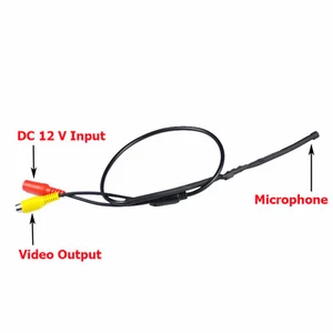 Mic Mini Audio Hidden Microphone for All CCTV Security Surveillance system DVR - Picture 1 of 2