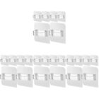 24 Pcs Abs Spray Bottle Storage Mounted Clothes Hanger
