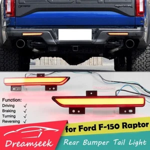 Luz trasera de parachoques para Ford F150 Raptor 2017 2018 lámpara de freno LED con giro #ZX - Imagen 1 de 11