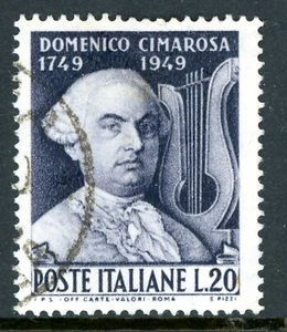 Italien 1945 Komponist Domenico Scott #530 VFU S708 - Bild 1 von 6