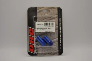 DRC Hardware Quick Release Nuts Blue Color NOS - Picture 1 of 1