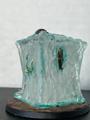 Gelatinous Cube DND Resin, 28mm Scale D&D, Pathfinder- Hand Painted - Image 1 of 3