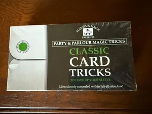 Marvin's Magic Party Magic Tricks Act 4 Classic Card Tricks 2003 New, sealed - Picture 1 of 6