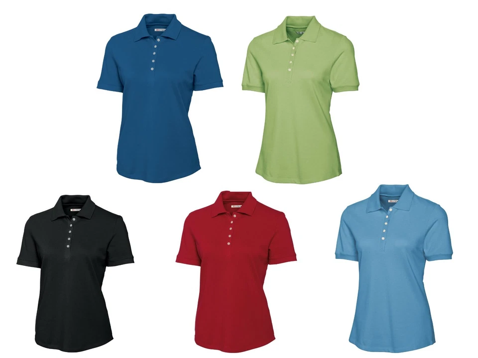 Camisa polo CUTTER & BUCK para mujer y mujer TORNEO DE GOLF NUEVA CON ETIQUETAS  Foto 1 de 1