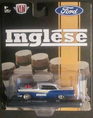 M2 MACHINES  1957 Ford Fairlane 500  R79  21-38  1/64  NIB - Image 1 of 3