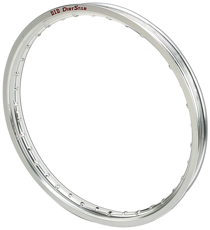 Оригинальный серебристый передний обод для бездорожья DID Dirtstar 21 x 1,60–36 отверстий (21X160VS01T) - Изображение 1 из 1