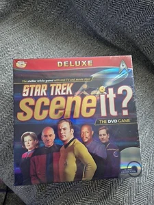 Star Trek Scene It ? The DVD Game Deluxe Edition Trivia Game TV Movie New Sealed - Picture 1 of 3