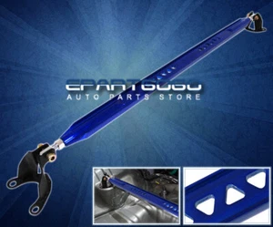 2008-2015 Mitsubishi Lancer JDM Aluminum Strut Tower Rear Upper Bar Brace Blue - Picture 1 of 1