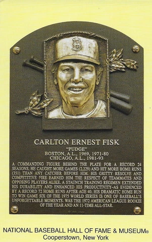 Baseball HOF Plaque Postcards Postmarked on Induction Day 1993-Present You pick Cover
