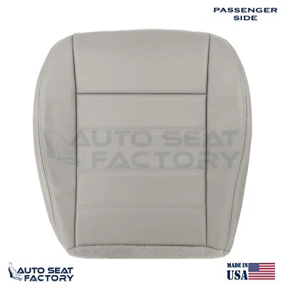 Cubierta de asiento de vinilo de piedra gris lisa inferior para pasajeros Dodge Magnum 2006-2008 Foto 1 de 4