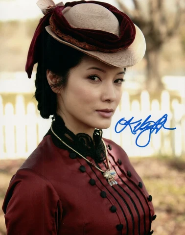 Kelly Hu Signed 8x10 Photo #12 with COA Arrow Scorpion King Cartoon Voice TMNT Cover
