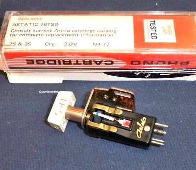 Arista for Electro-Voice EV 142 for Astatic 76TSB CRYSTAL 2.0 VOLTS CARTRIDGE - Image 1 of 2
