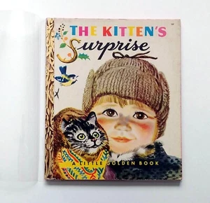 Feodor Rojankovsky, KITTEN'S SURPRISE Little Golden Books #107, First Edition A - Imagen 1 de 6