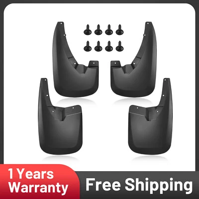 F&R Splash Guards Mud Flaps Mudflaps Fit For Dodge Ram 1500 2500 3500 2009-2018 Foto 1 de 4