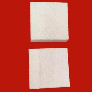 Saint-Gobain Alundum Brick 2-3/4" x 2-3/4" x 1/2" Brick, Qty of 2 - Picture 1 of 5