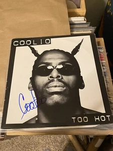 COOLIO Signed Gangsta's Paradise RECORD Album LP Vinyl Autographed Too Hot - Picture 1 of 3