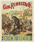 11x14 Print: George Ringler Brewery, Bock Beer, New York City, 1886