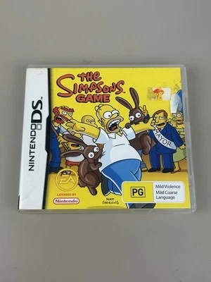 The Simpsons Game - Nintendo DS - Complete With Manual PAL 2007 - Image 1 of 4
