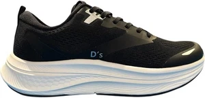 Zapatos para correr D's Rise para hombre negros blancos malla acolchada plataforma talla 10 - nuevos en caja - Imagen 1 de 5