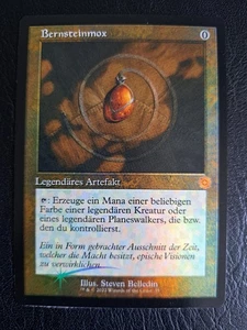 MtG Bernsteinmox - Retro Frame Artifacts - Mox Amber Deutsch Foil - Bild 1 von 10