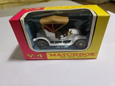 Vintage 1969 Matchbox Y-4 Models Of Yesteryear 1909 Opel Coupe W/Box England - Image 1 of 4
