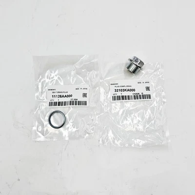 For 1985-2021 Subaru Impreza Legacy Forester New Oil Drain Plug & Gasket OEM New - Image 1 of 4