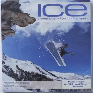 400 hojas ICE A4 150 gsm mate de una cara - Imagen 1 de 1