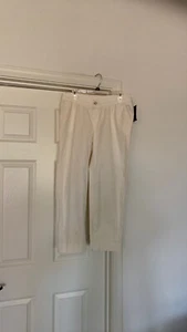 NWT GAP 100% cotton lightweight ivory colored pants size small - Picture 1 of 9