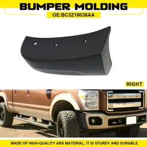 For 11-16 FORD SUPER DUTY FRONT Passenger SIDE BUMPER BAR MOLDING BC3Z-16038-AA - Picture 1 of 12