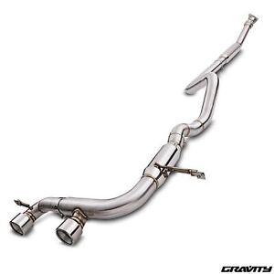 3" STAINLESS CATBACK EXHAUST SYSTEM FOR RENAULT MEGANE MK2 2.0 225 RS 04-09