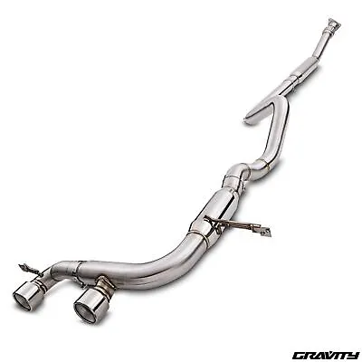 3  Stainless Catback Exhaust System For Renault Megane Mk2 2.0 225 Rs 04-09 • 326.57€